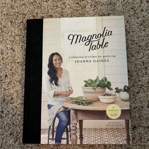 Magnolia Cookbook by Joanna Gaines - Black and White